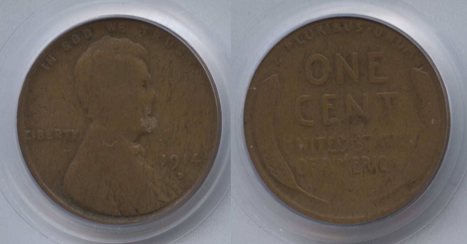 1914-D Lincoln Cent ICG PCGS Good-6