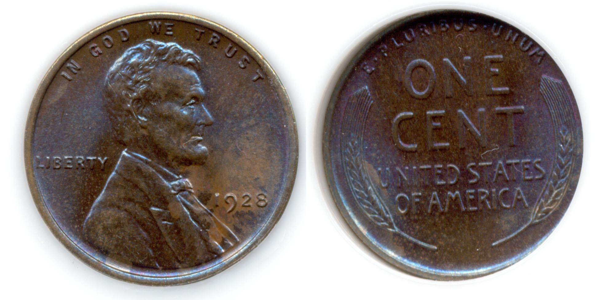 1928 Lincoln Cent PCI MS-67