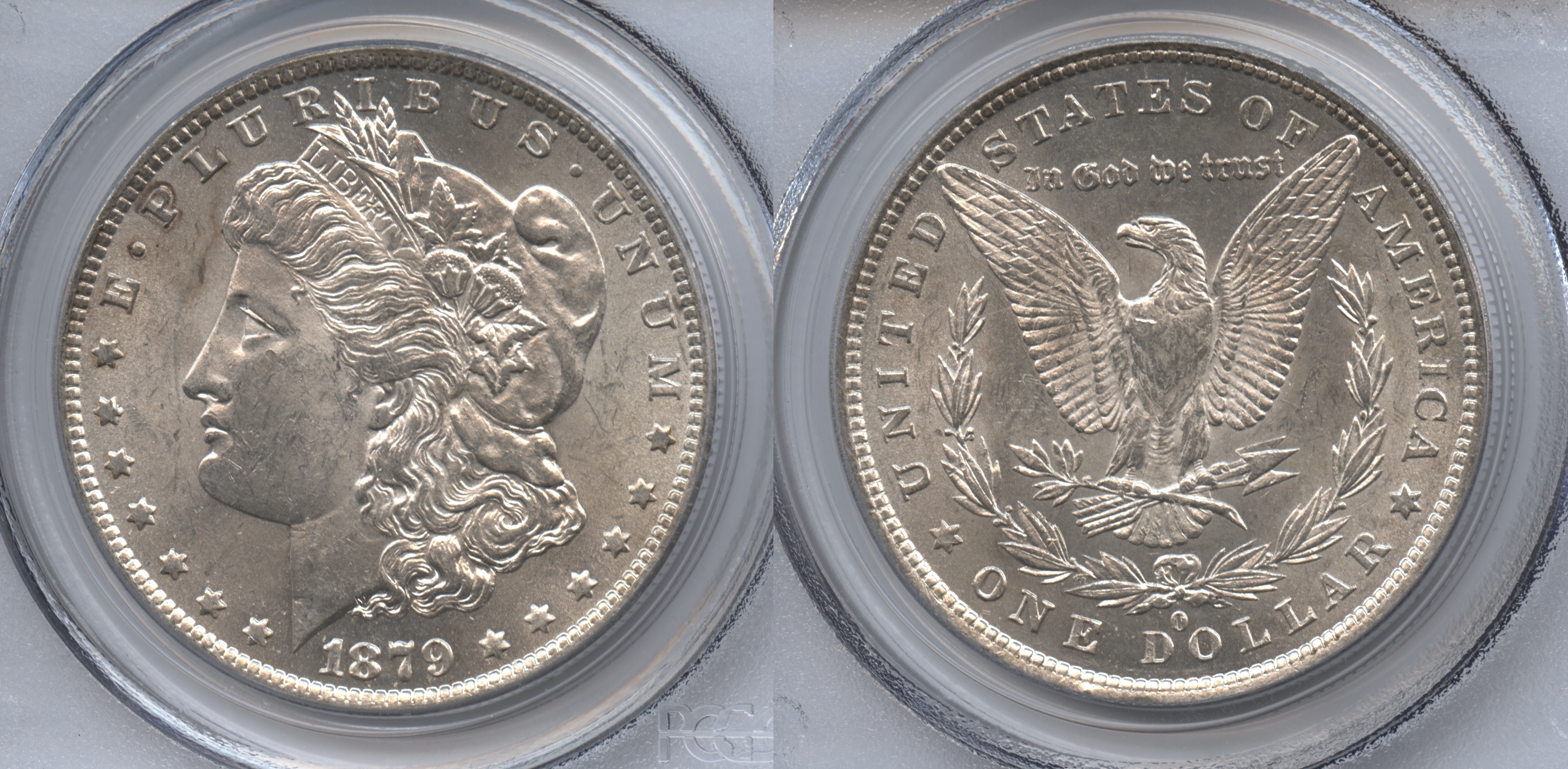 1879-O Morgan Silver Dollar PCGS AU-58