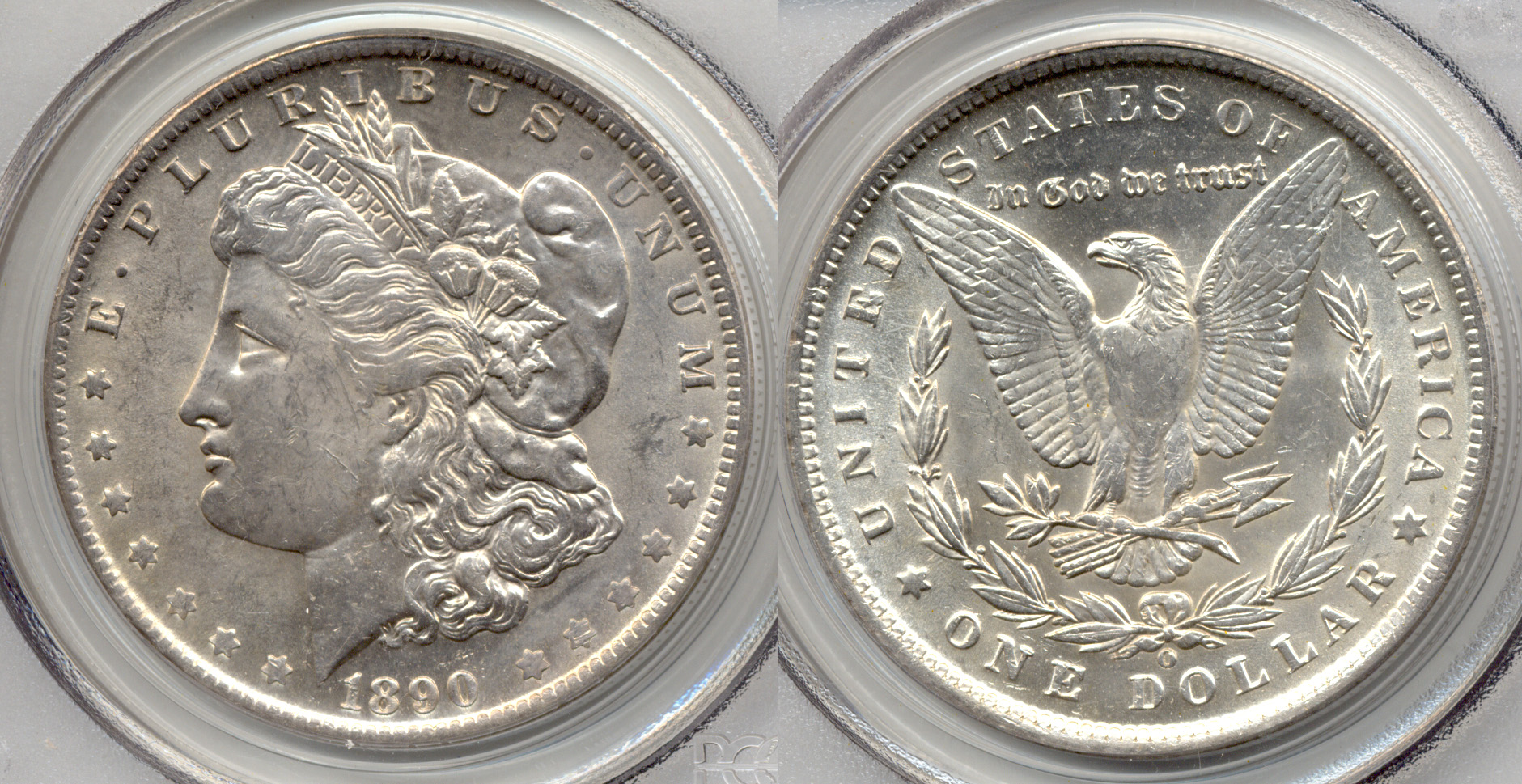 1890-O Morgan Silver Dollar PCGS MS-61