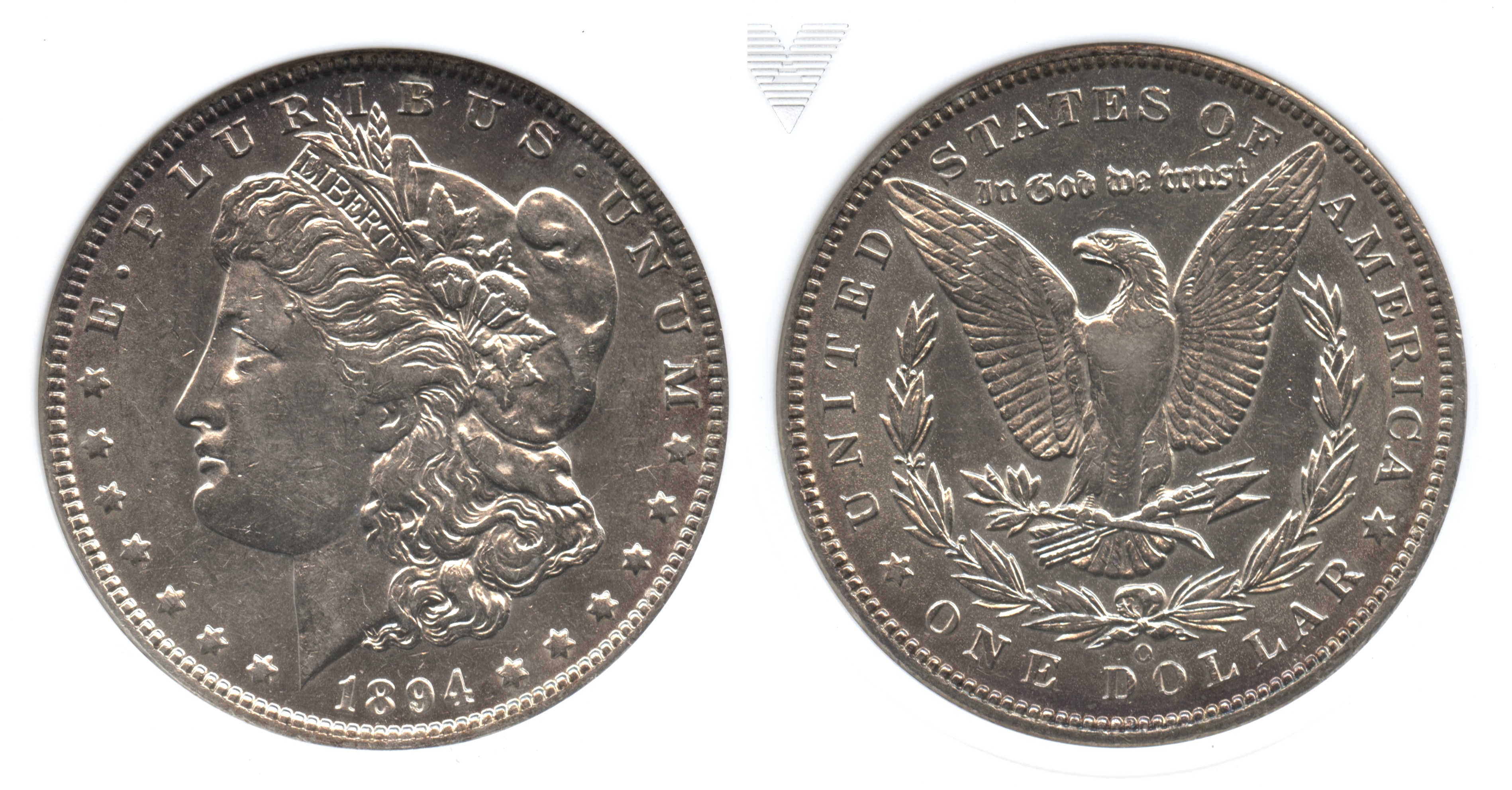 1894-O Morgan Silver Dollar ANACS AU-55