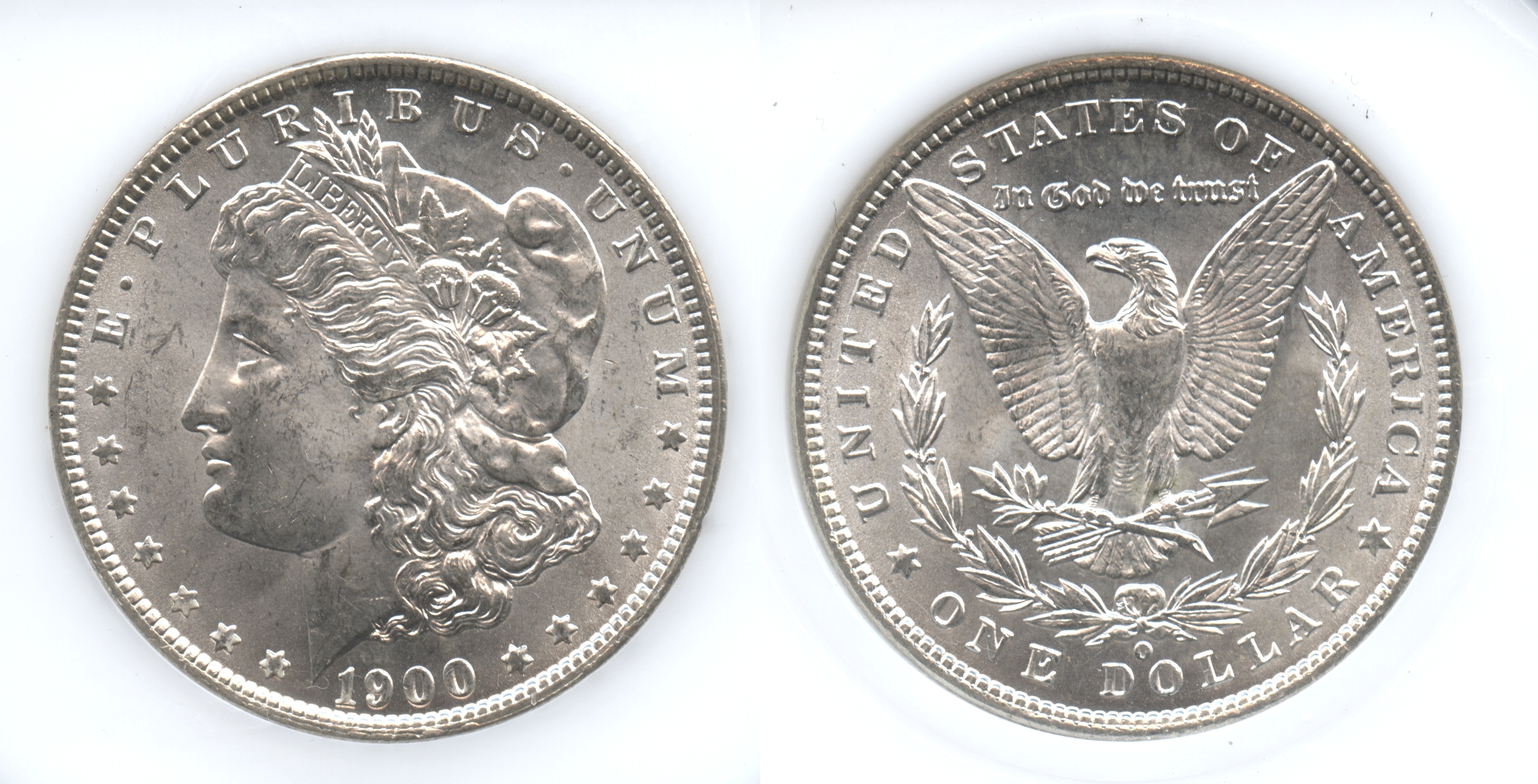 1900-O Morgan Silver Dollar PCI MS-64