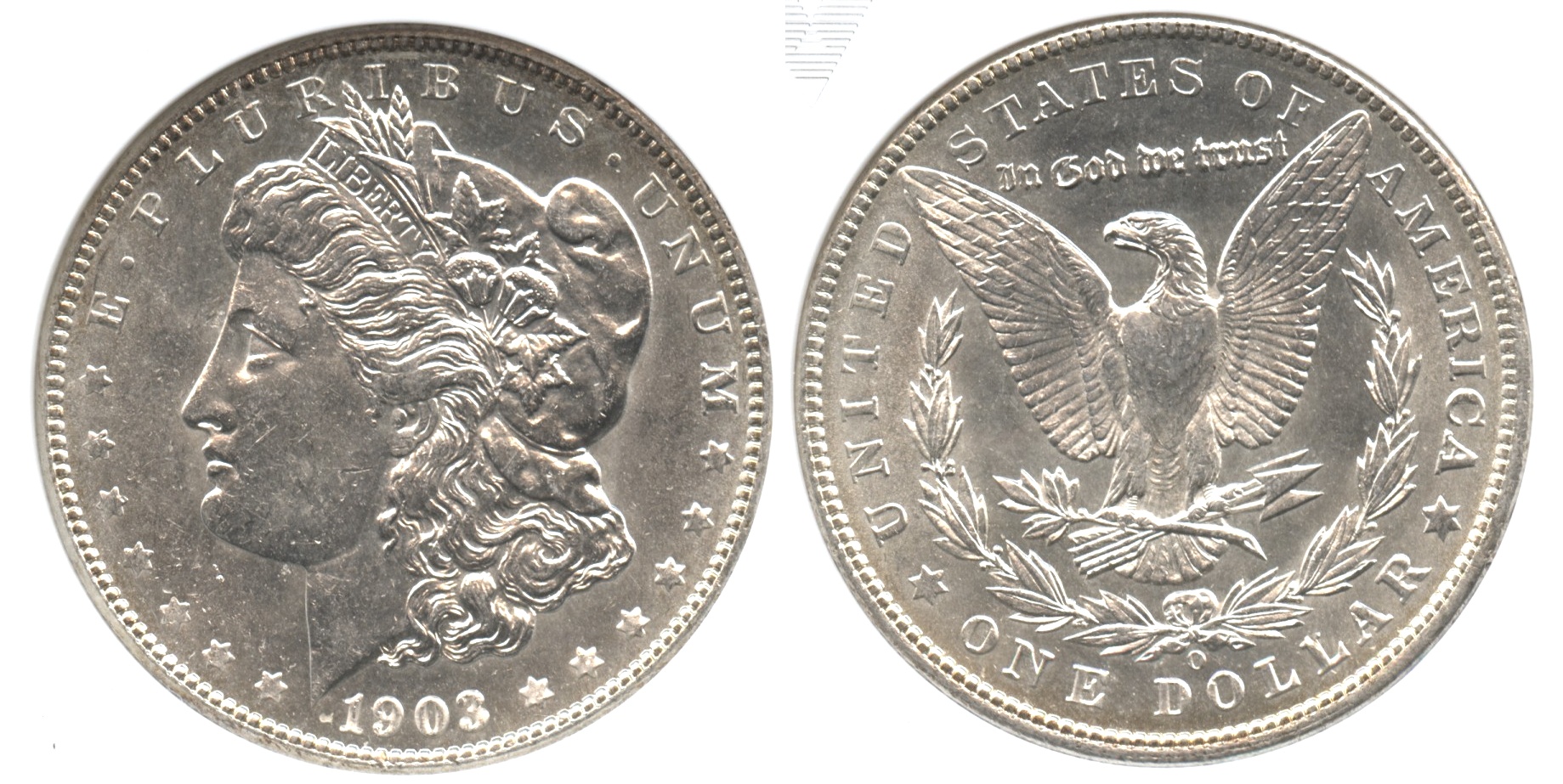 1903-O Morgan Silver Dollar ICG ANACS MS-60