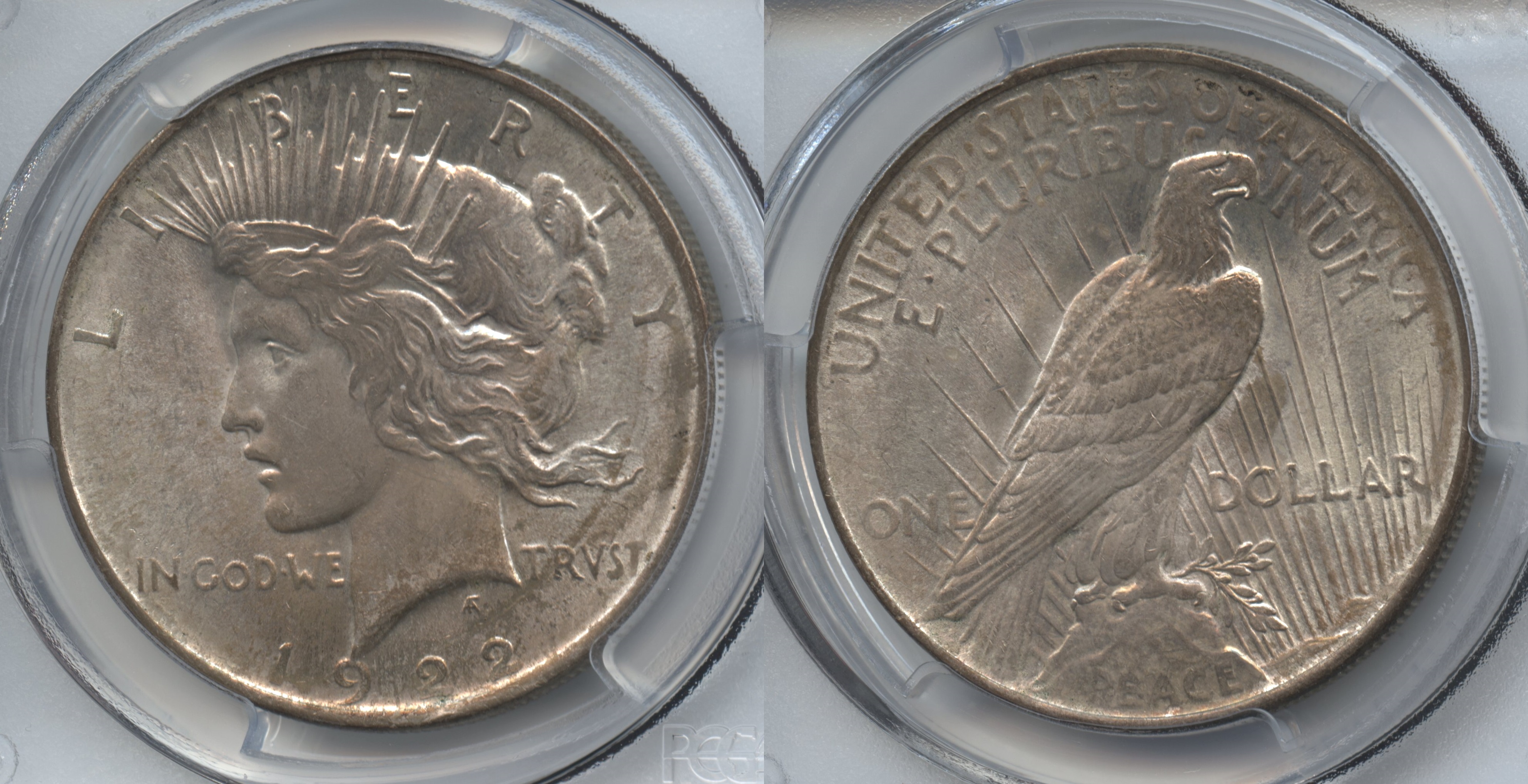 1922 Peace Silver Dollar PCGS MS-64