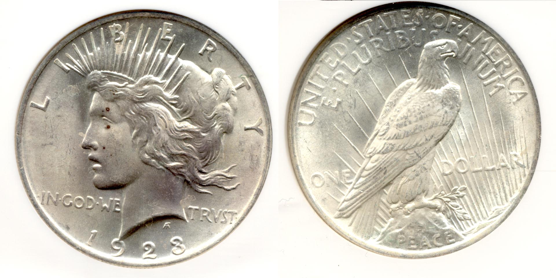 1923 Peace Silver Dollar NGC MS-63