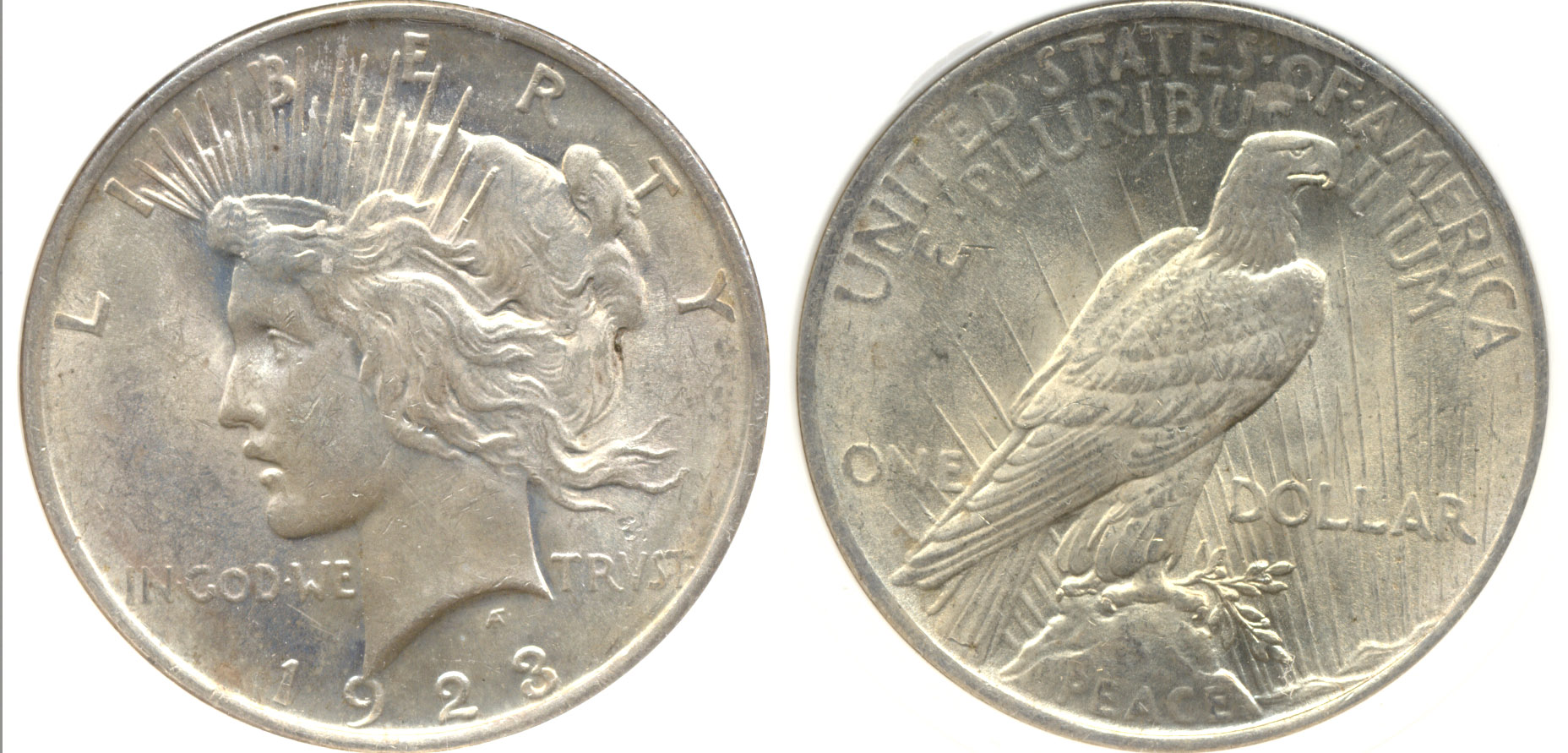 1923 Peace Silver Dollar PCI MS-64 a