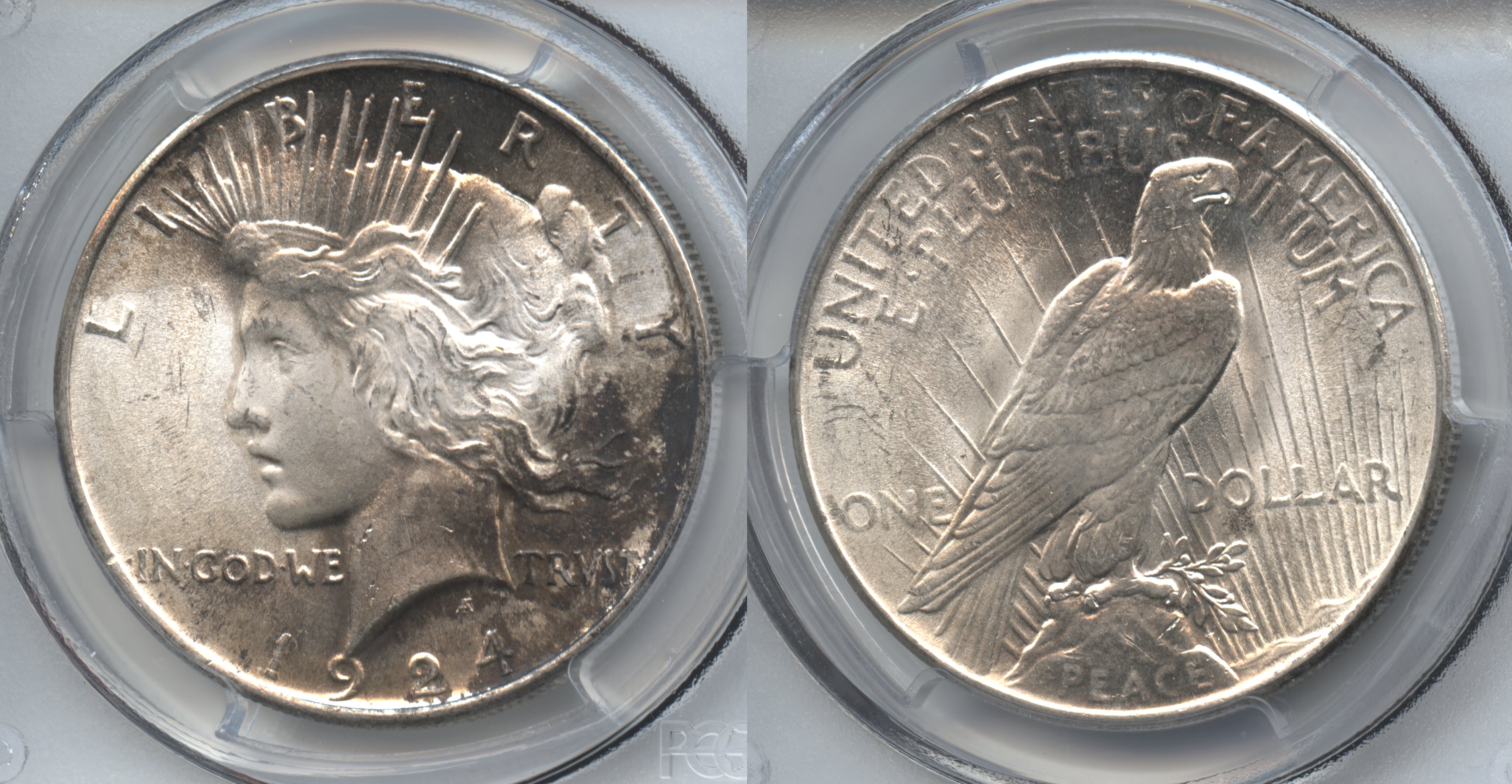 1924 Peace Silver Dollar PCGS MS-64