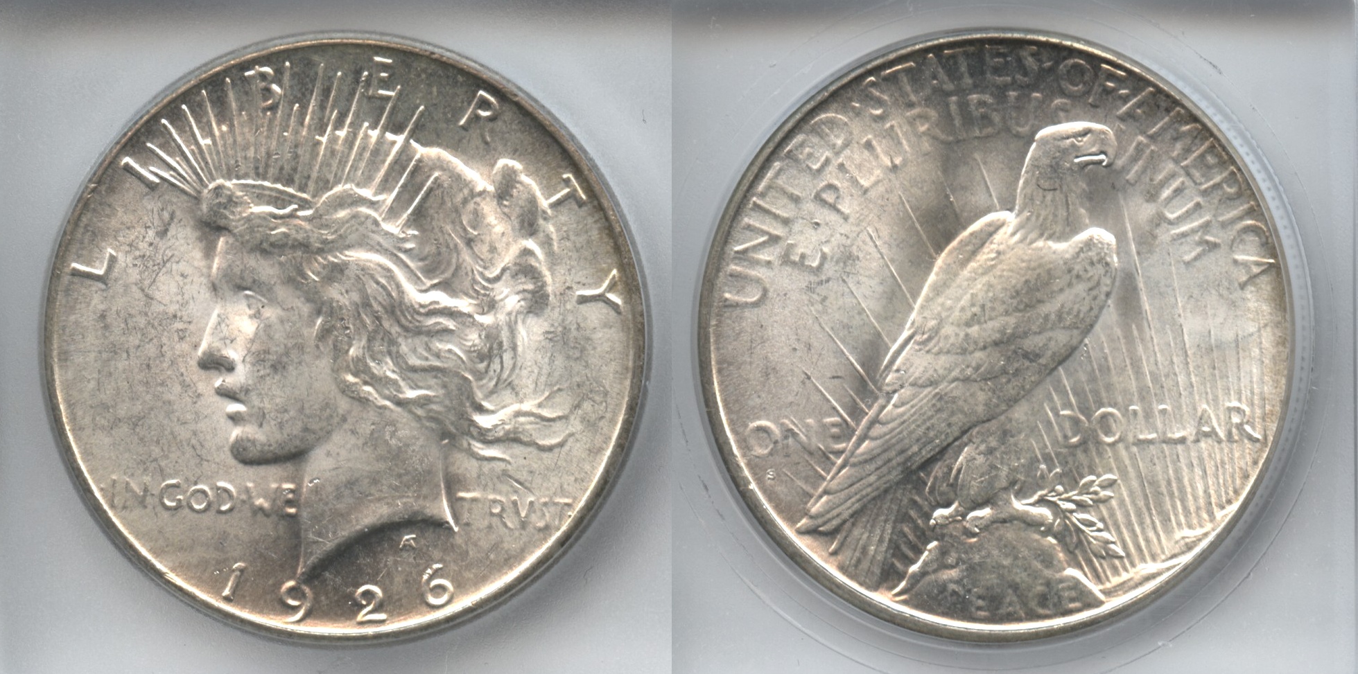 1926-S Peace Silver Dollar ICG MS-64