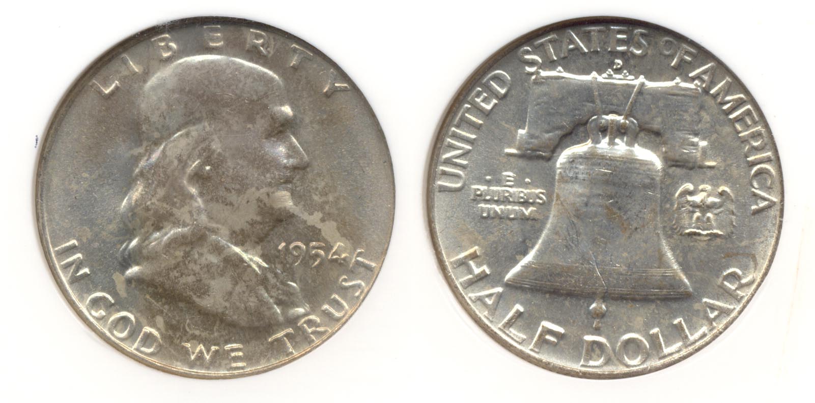1954-D Franklin Half Dollar NGC MS-64