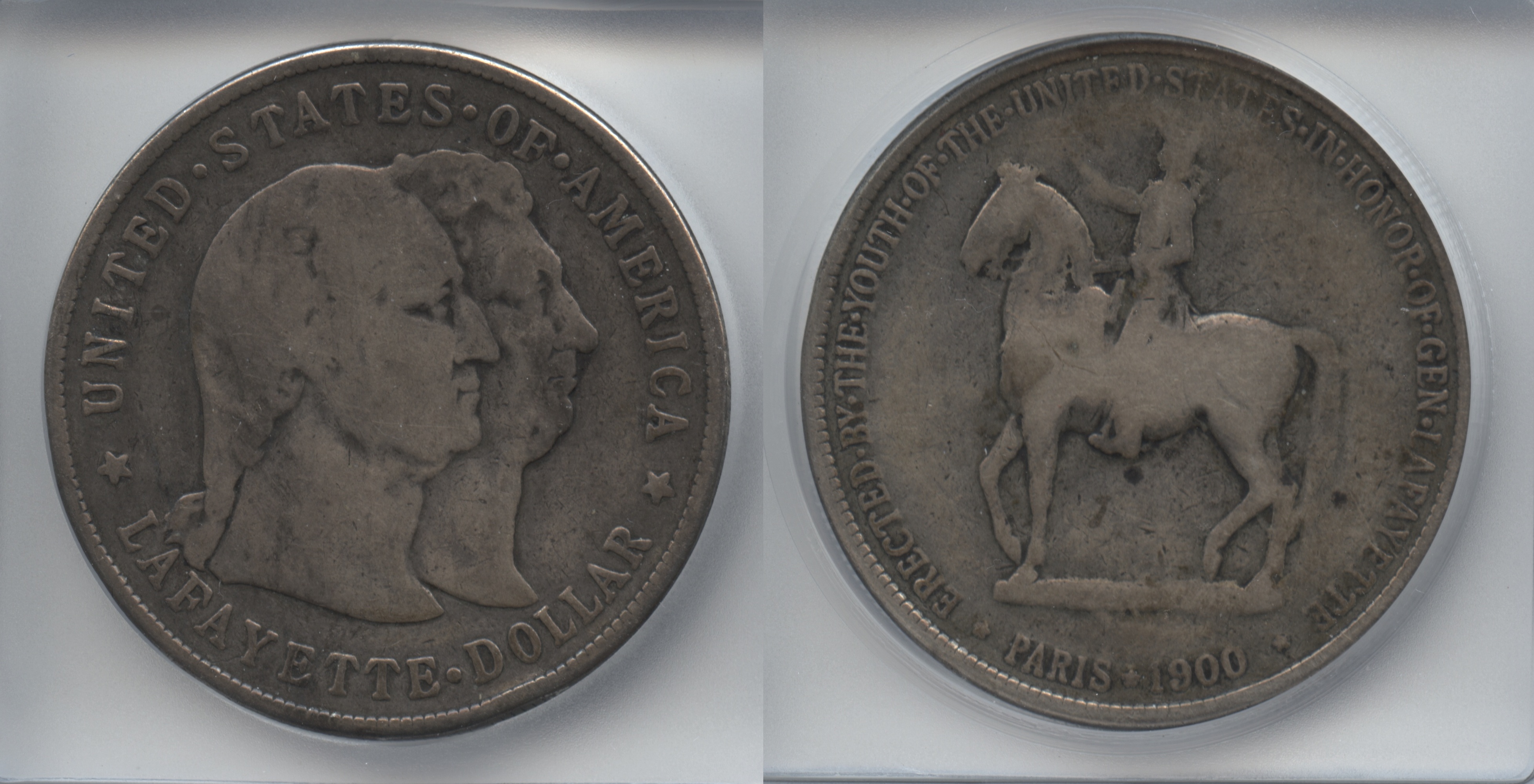 1900 Lafayette Commemorative Dollar ICG VG-8
