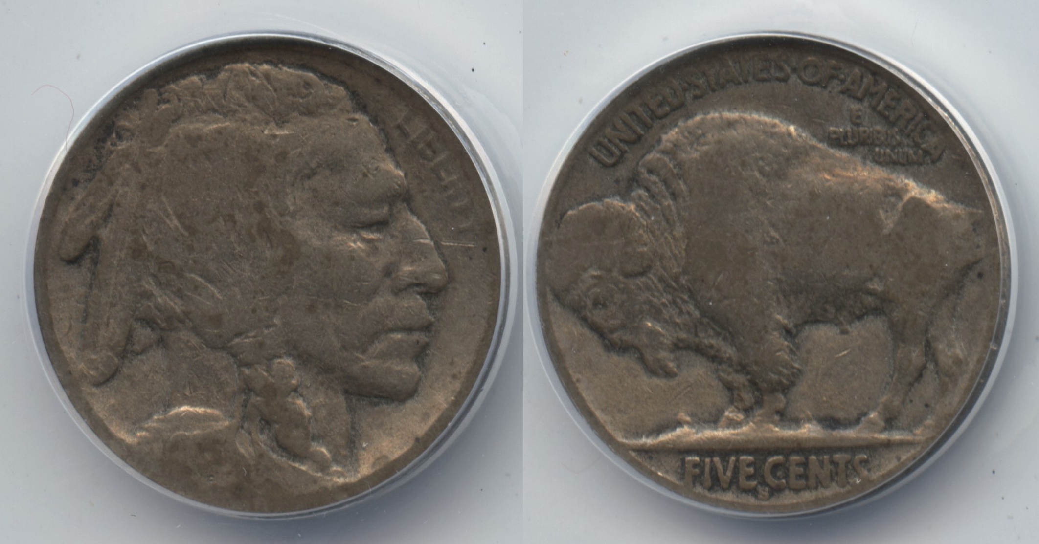 1913-S Type 2 Buffalo Nickel ANACS Good-4