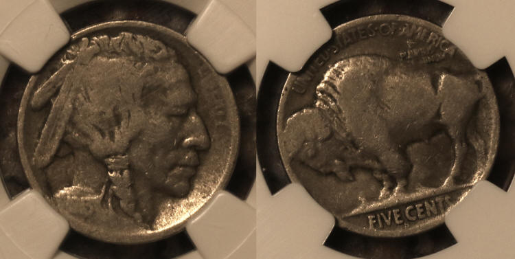 1913-S Type 2 Buffalo Nickel NGC VG-8 camera small