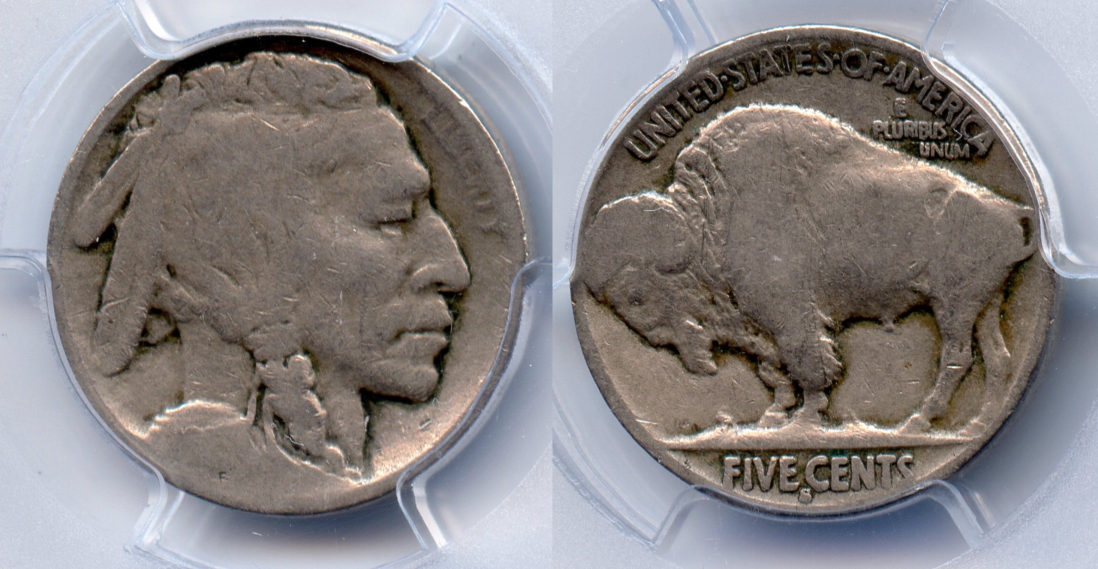 1913-S Type 2 Buffalo Nickel PCGS Good-4
