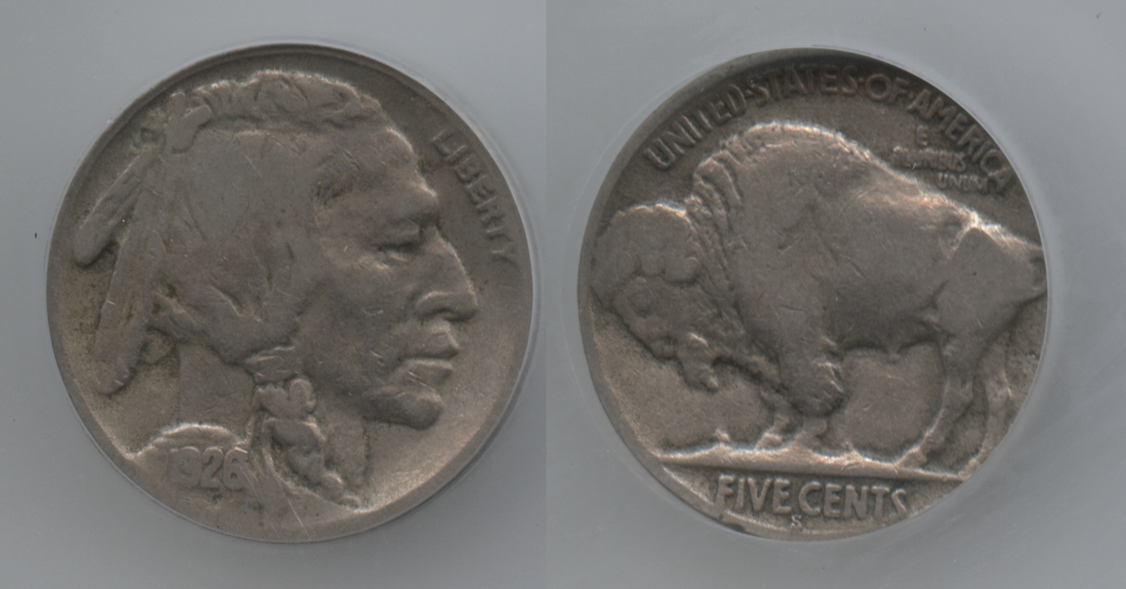 1926-S Buffalo Nickel ICG Fine-12 #a