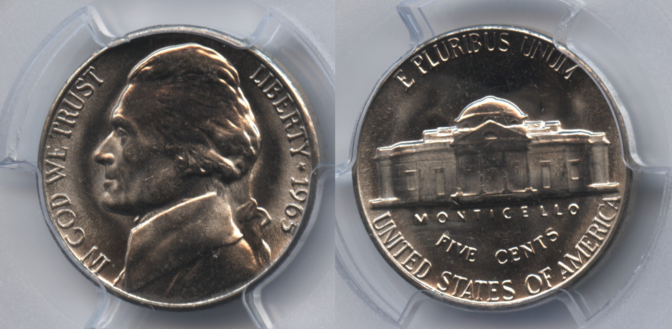 1965 Jefferson Nickel PCGS MS-66 #a