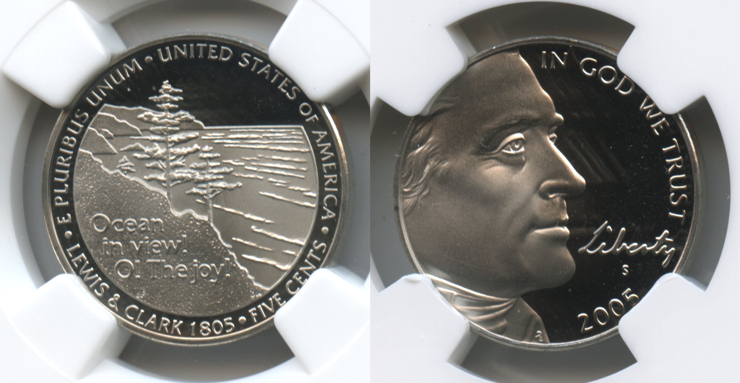 2005-S Ocean View Jefferson Nickel NGC Proof-69 Ultra Cameo