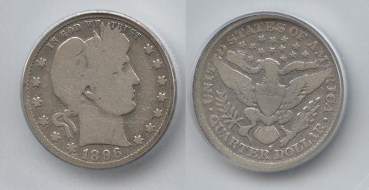 1896-S Barber Quarter ICG G-6 small