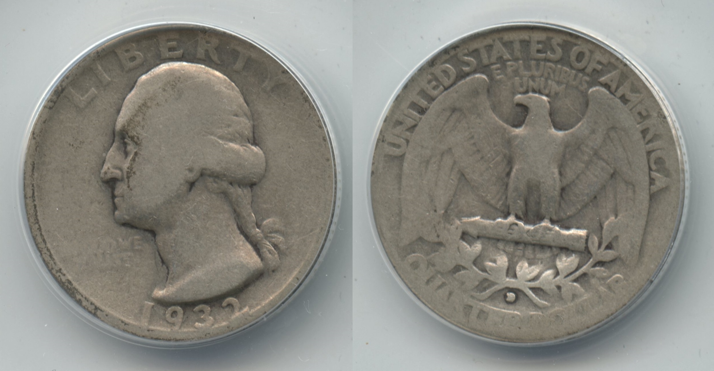 1932-D Washington Quarter ANACS Good-6