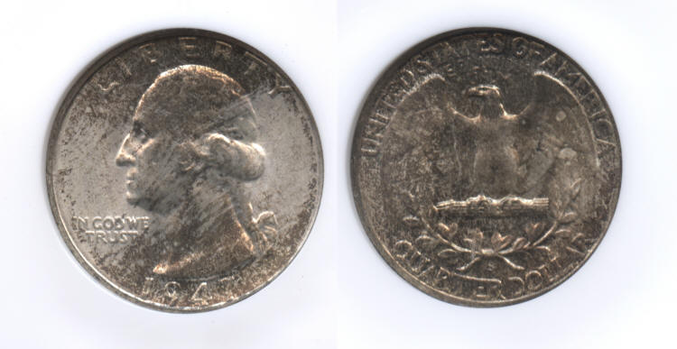 1947-S Washington Quarter NGC MS-65 small