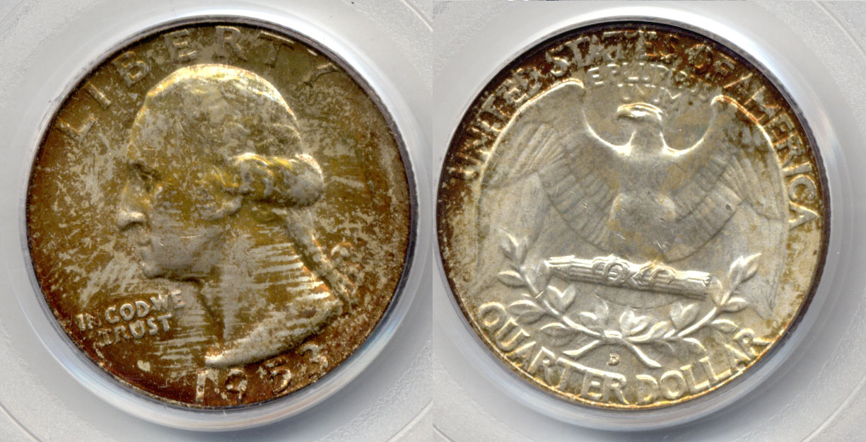 1953-D Washington Quarter PCGS MS-65