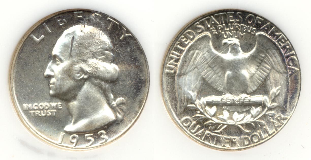 1953 Washington Quarter NGC Proof-68