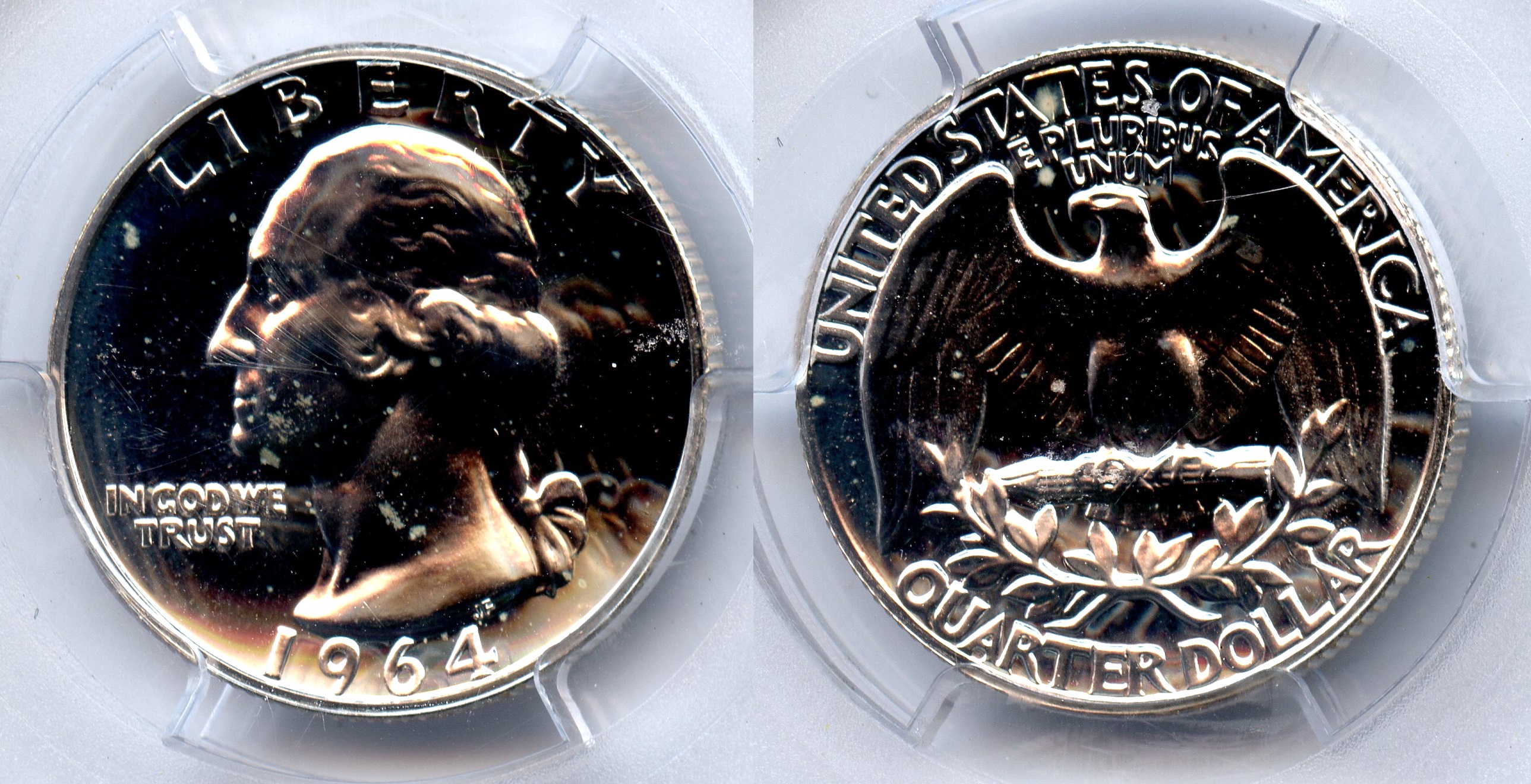 1964 Washington Quarter PCGS Proof-66 #b