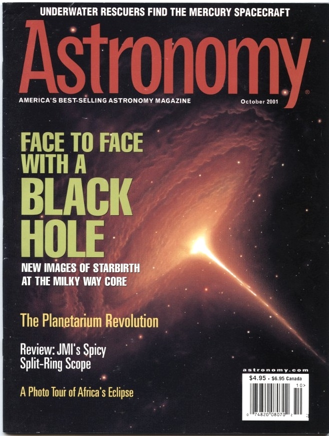 Astronomy Magazine October 2001