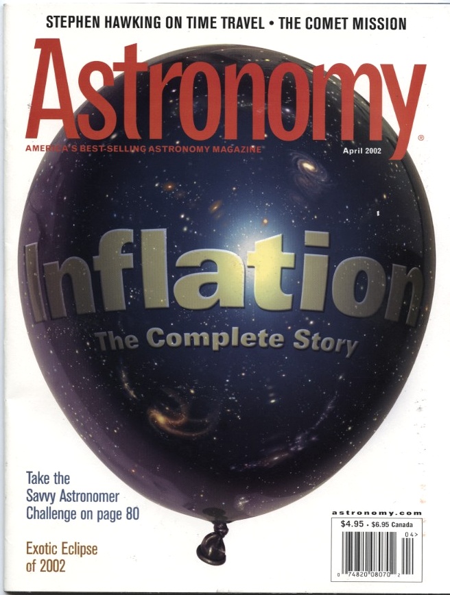 Astronomy Magazine April 2002
