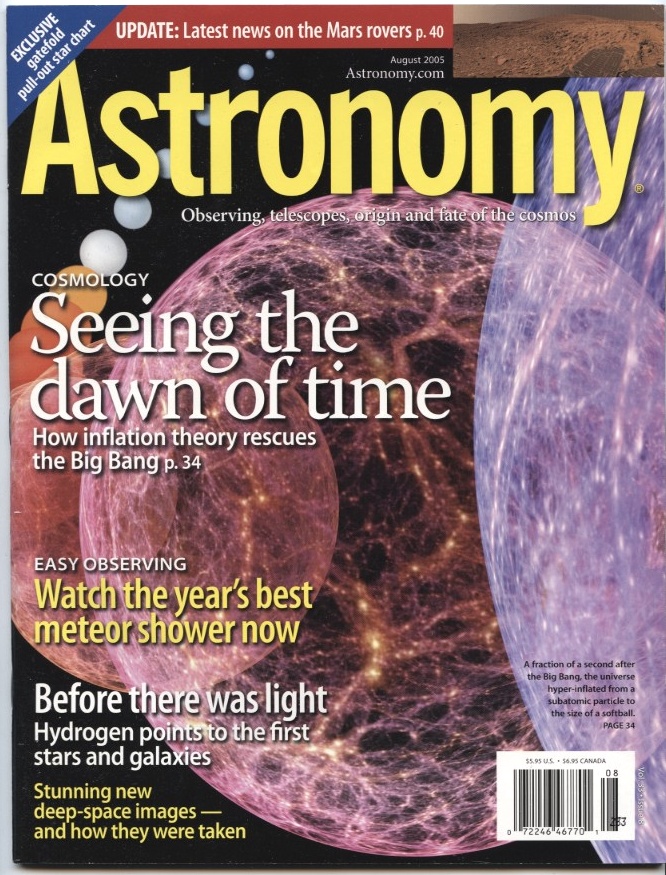 Astronomy Magazine August 2005