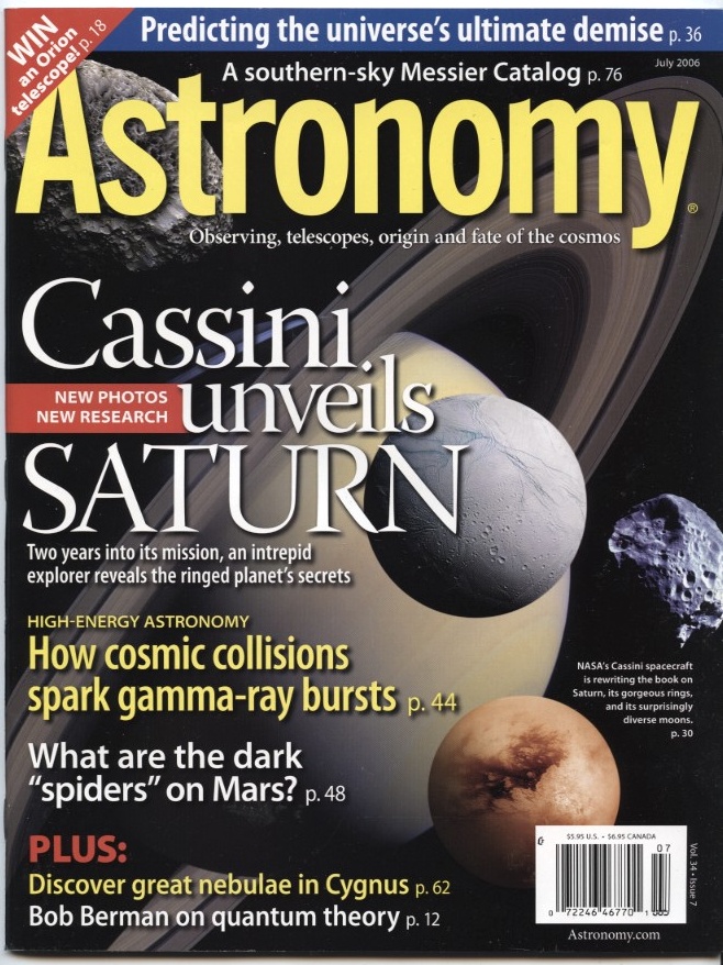 Astronomy Magazine July 2006