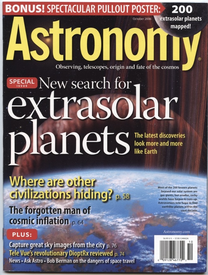 Astronomy Magazine October 2006