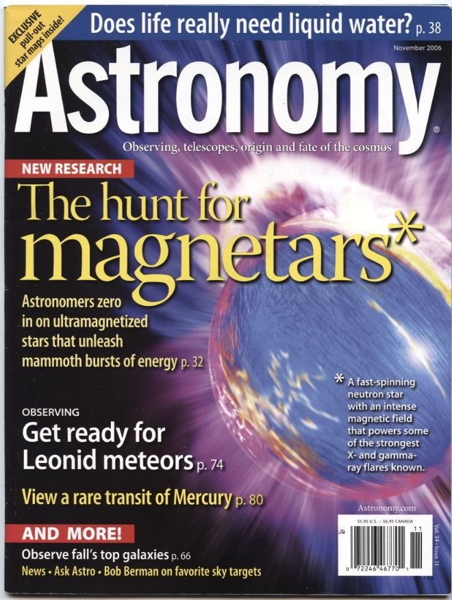 Astronomy Magazine November 2006