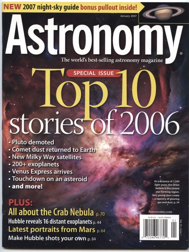 Astronomy Magazine January 2007