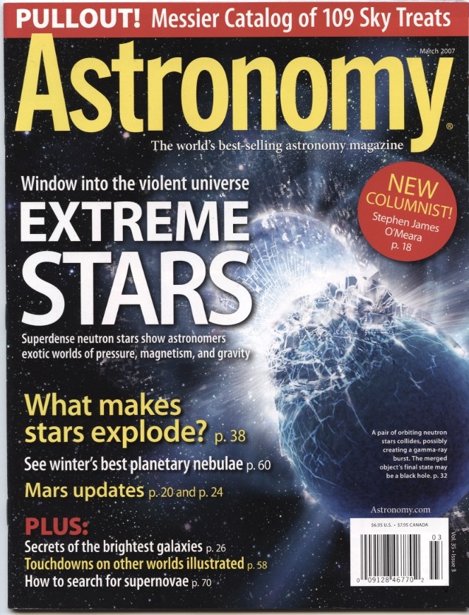 Astronomy Magazine March 2007