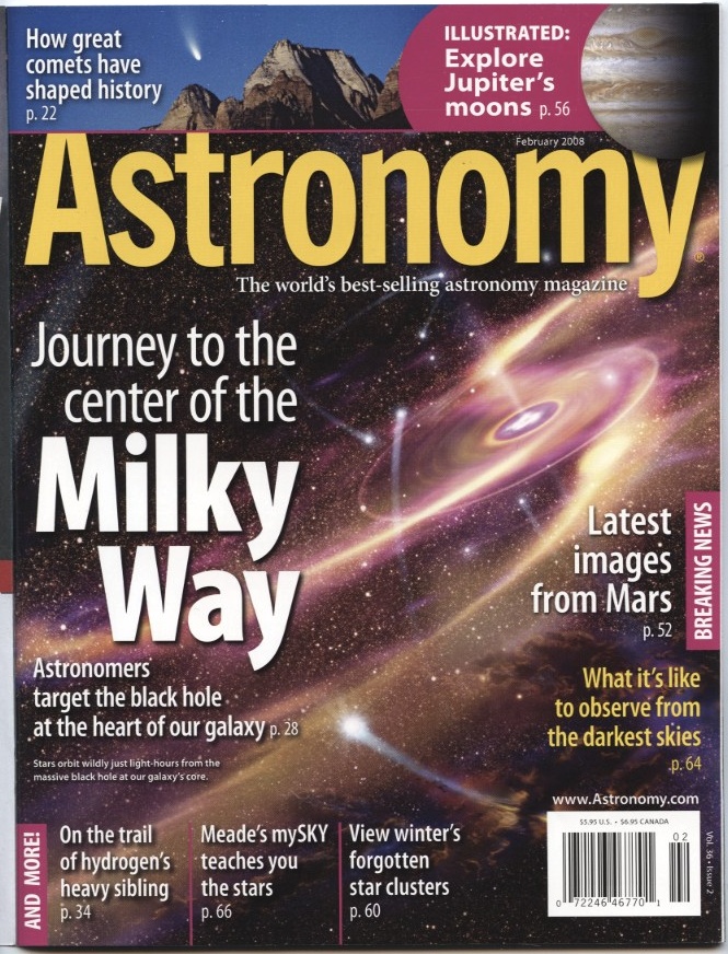 Astronomy Magazine February 2008