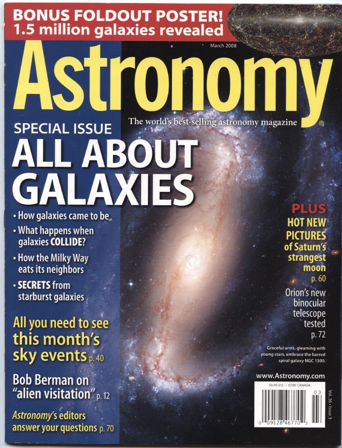 Astronomy Magazine March 2008