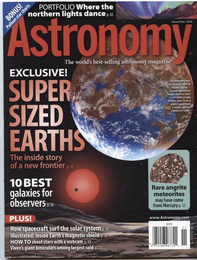 Astronomy Magazine November 2008