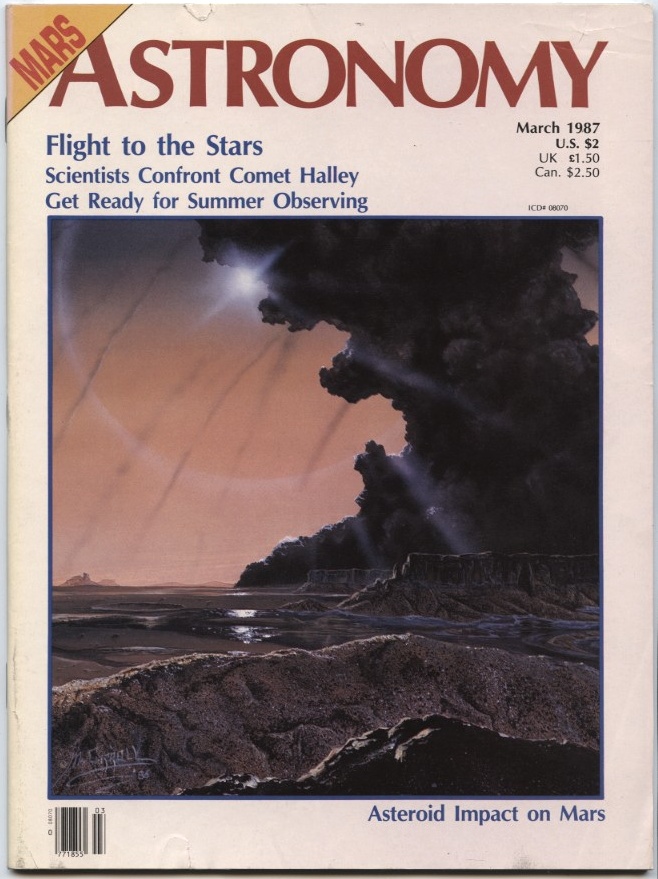 Astronomy Magazine March 1987