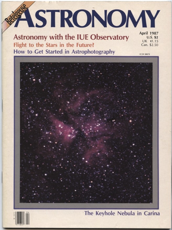 Astronomy Magazine April 1987