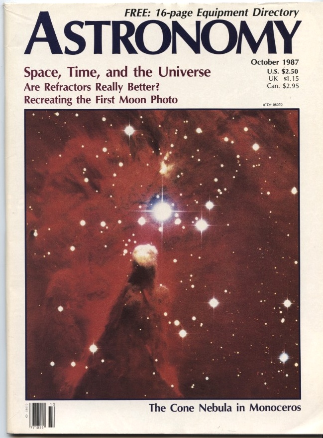 Astronomy Magazine October 1987