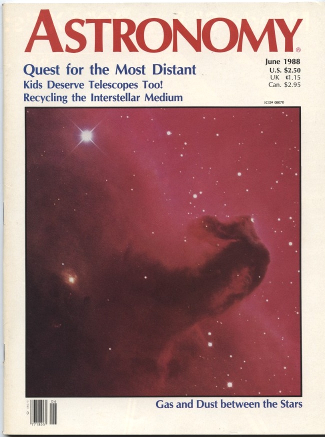 Astronomy Magazine June 1988