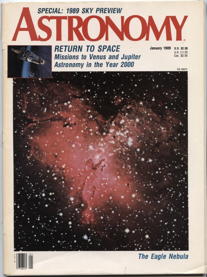 Astronomy Magazine January 1989