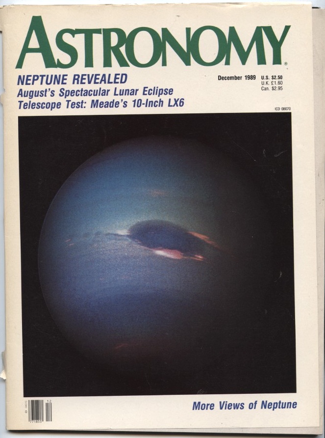 Astronomy Magazine December 1989