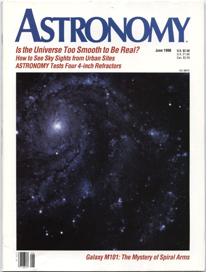 Astronomy Magazine June 1990
