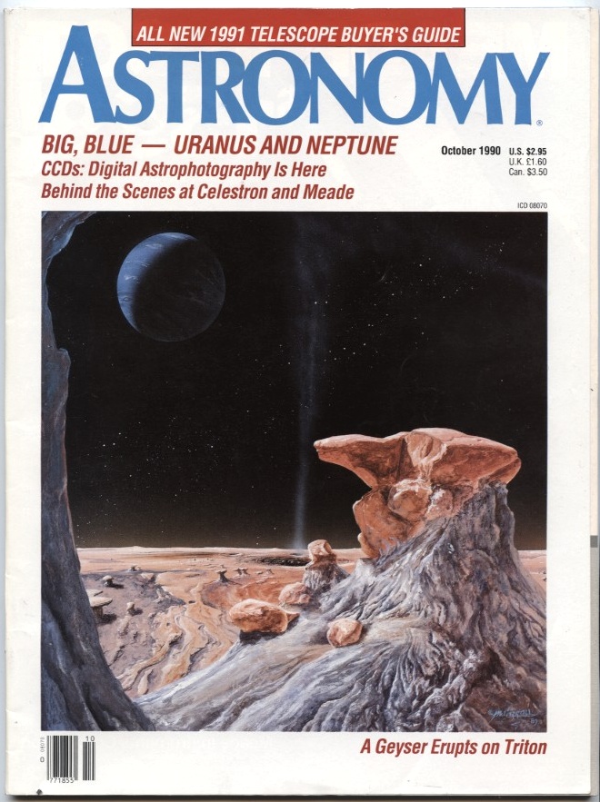 Astronomy Magazine October 1990
