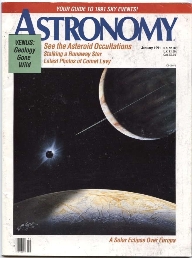 Astronomy Magazine January 1991