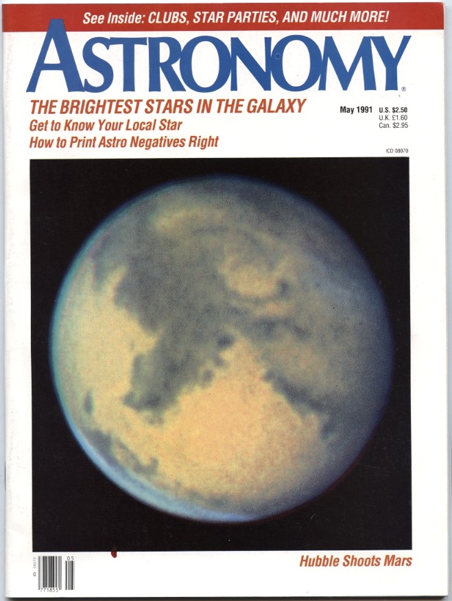 Astronomy Magazine May 1991