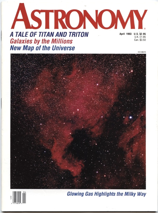 Astronomy Magazine April 1993