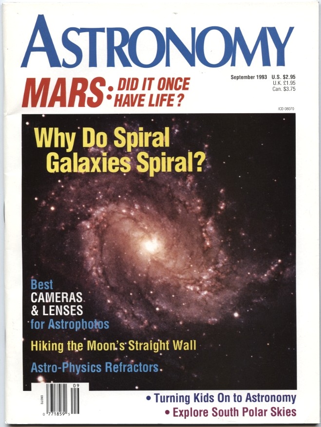 Astronomy Magazine September 1993
