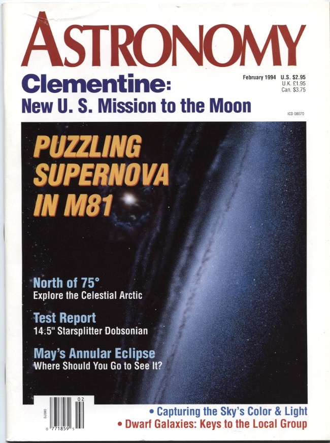 Astronomy Magazine February 1994